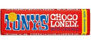 Tony's Chocolonely 32% Milk Chocolate Bar, 1.76oz