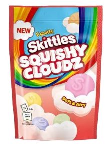 Limited Import - Skittles Squishy Cloudz Fruits 94g Bag