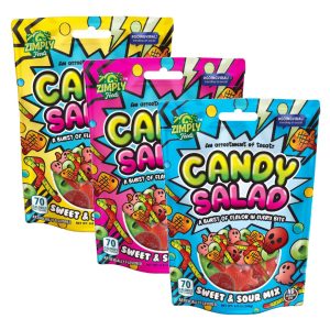 Candy Salad, Sweet & Sour Mix, 8.8oz Stand-Up Bag