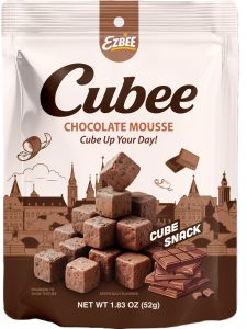Cubee Chocolate Mousse Cube Snack 1.83oz Bag