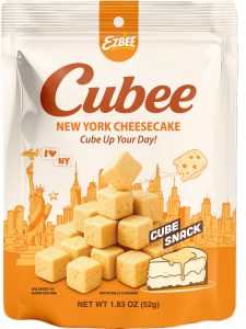 Cubee New York Cheesecake Cube Snack 1.83oz Bag
