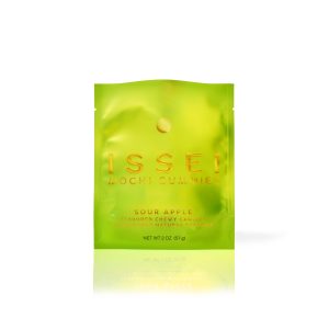 Issei Mochi Gummies, Sour Apple Chewy Candies 2oz Bag