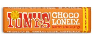 Tony's Chocolonely Milk Caramel Sea Salt, 1.66oz Candy Bar