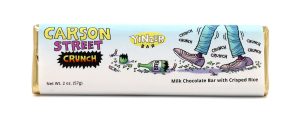 Yinzer Bar Carson St. Crunch, Milk Chocolate with Crisped Rice, 2oz Bar