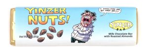 Yinzer Bar Yinzer Nuts! Milk Chocolate Bar with Roasted Almonds, 2oz Bar