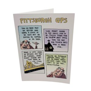 Yinzer Cards - Pittsburgh GPS