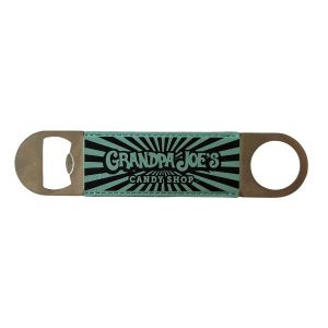 Grandpa Joe's Bottle Opener - Horizontal Grandpa Joe's Candy Shop Logo
