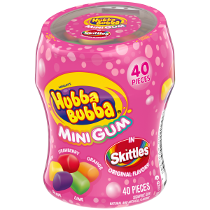 Hubba Bubba Skittles Sugar Free Gum, 2.82oz