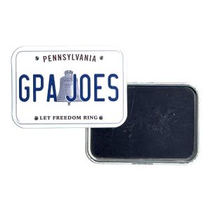 Magnet - Grandpa Joe's - GPA JOES License Plate - Let Freedom Ring