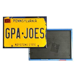 Magnet - Grandpa Joe's - GPA JOES - Vintage License Plate - Keystone State