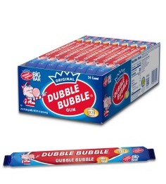 Dubble Bubble Gum, 3oz Big Bar