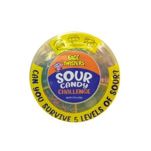 Face Twisters Sour Candy Challenge Disk 1.76oz