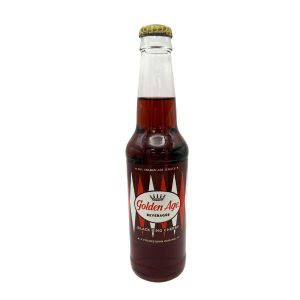 Golden Age Beverages - Black Bing Cherry, 12fl oz Glass Bottle Soda