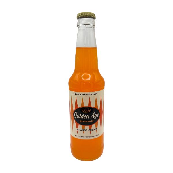 Golden Age Beverages - Orange Cream, 12fl oz Glass Bottle Soda