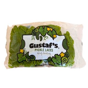 Gustaf's Licorice Laces Pickle - Bulk Candy - 8oz