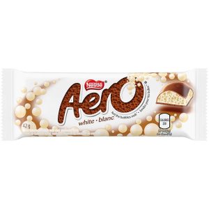 Limited Import - Nestle AERO White, 42g Bar