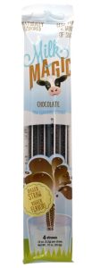 Milk Magic Straws Chocolate, 4 Straw Pack