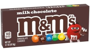 M&M's Milk Chocolate Candies 3.1oz Theater Box