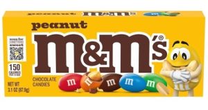 M&M's Peanut Chocolate Candies, 3.1oz Theater Box
