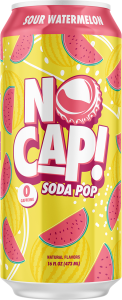 NO CAP! Soda Pop Sour Watermelon, 16oz can
