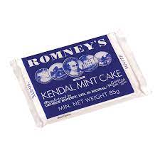 Romney's White Kendal Mint Cake 3oz Import Candy