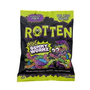 Rotten Sour Gummy Cruncheez 1.8oz Bag