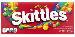 Skittles Original Fruity Candy 3.5oz Theater Box