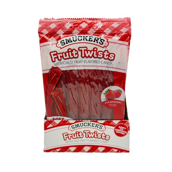 Smuckers Fruit Twists Strawberry 5oz Peg Bag - Image 3
