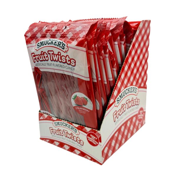 Smuckers Fruit Twists Strawberry 5oz Peg Bag - Image 2