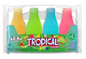 Tropical Nik-L-Nips Wax Bottles - 4 Bottle Pack