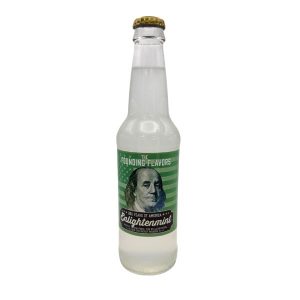 USA 250 Founding Flavors Franklin Enlightenmint, 12fl oz Glass Bottle Soda