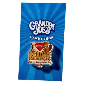Grandpa Joe's Pin - I Love Beaver - Beaver Appreciation Day - 6/9