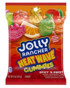 Jolly Rancher Heat Wave Gummies, Spicy N Sweet 6oz Bag - Grandpa