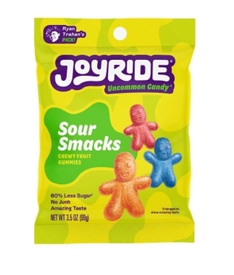 Joyride Sour Smacks, 3.5oz Peg Bag