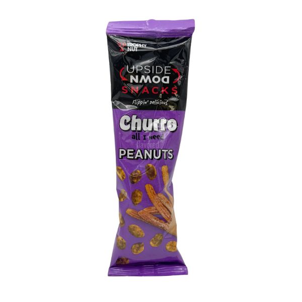 Upside Down Snacks Churro Peanuts 2.25oz