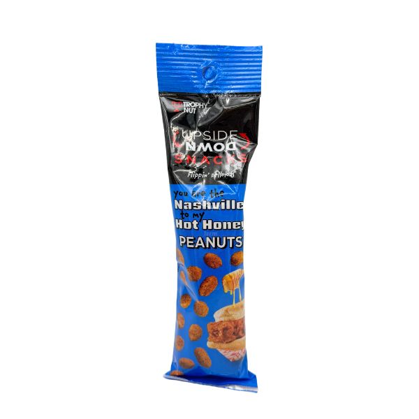 Upside Down Snacks Nashville Hot Honey Peanuts 2.25oz