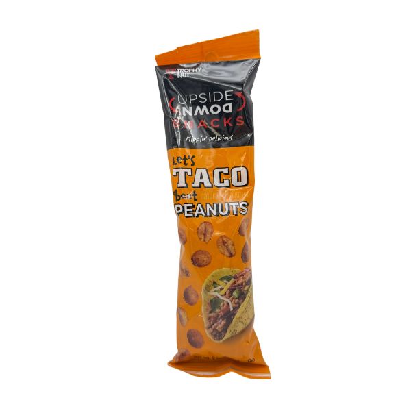 Upside Down Snacks Taco Peanuts 2.25oz