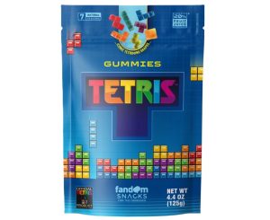 Fandom Snacks Tetris Iconic Shaped Gummies 4.4oz