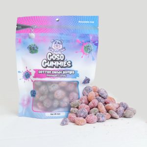 Goso Gummies Cotton Candy Bombs 6oz Bag