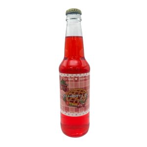 Grandma Sandy's Strawberry Pie, 12fl oz Glass Bottle Soda
