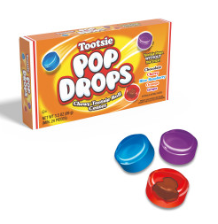 Tootsie Pop Drops 3.5oz Theater Box