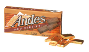 Andes Toffee Crunch Thins 4.67oz Theater Box