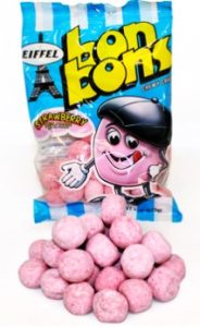 Eiffel BonBons Chewy Candy Strawberry, 4oz Bag