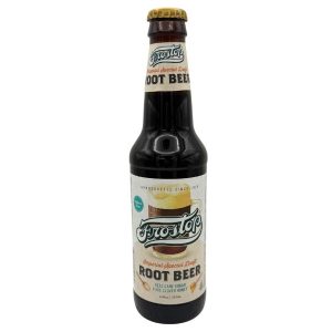 Frostop Imperial Special Draft Root Beer, 12fl oz Glass Bottle Soda
