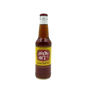 Grandpa Joe's Lemon Root Beer, 12fl oz Glass Bottle Soda