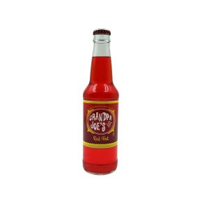 Grandpa Joe's Red Hot Soda, 12fl oz Glass Bottle Soda