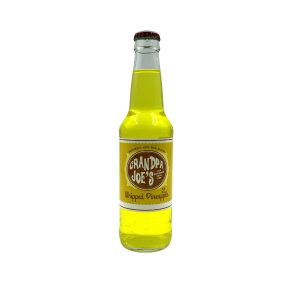Grandpa Joe's Whipped Pineapple Soda, 12fl oz Glass Bottle Soda