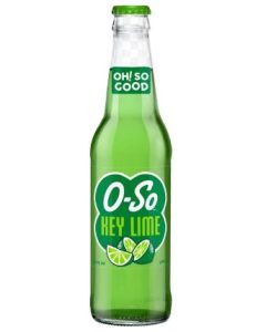O-So Key Lime 12oz, 12fl oz Glass Bottle Soda