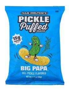 Van Holten's Big Papa Pickle Puffs 90g (3.17oz) Bag