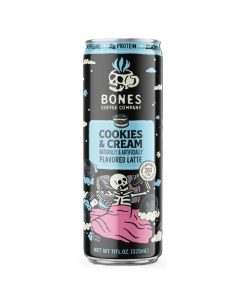 Bones Coffee Ready-to-Drink Cookies & Cream Latte, 11oz Can